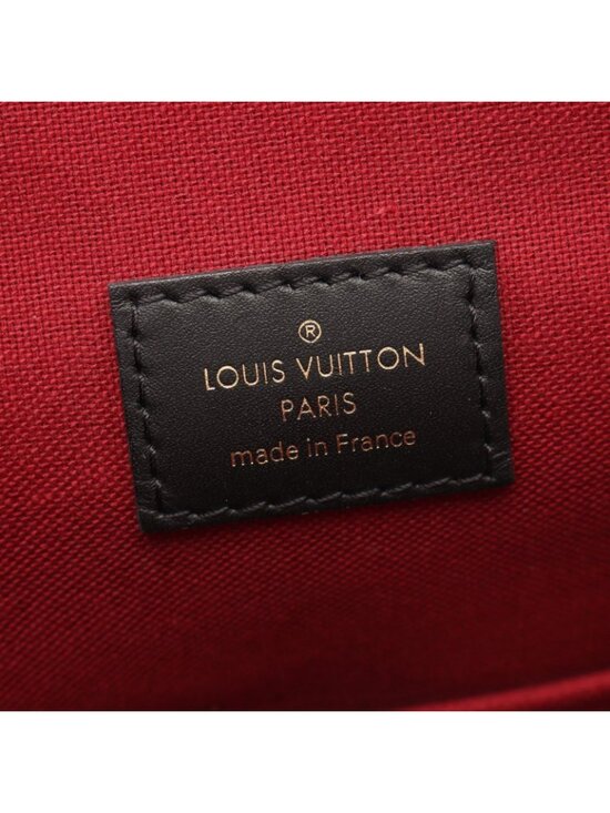 Louis Vuitton Backpack Montsouris NM PM Monogram Noir Canvas Leather main image 4